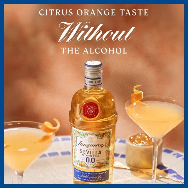Tanqueray Flor de Sevilla alcohol-free spirit 70cl (British brand)