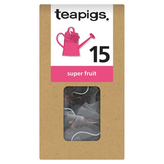 Teapigs Superfruit Tea Bags 15 Count (British brand)