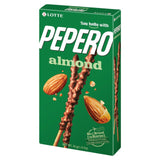 Lotte Pepero almond biscuit sticks 32g, UK version