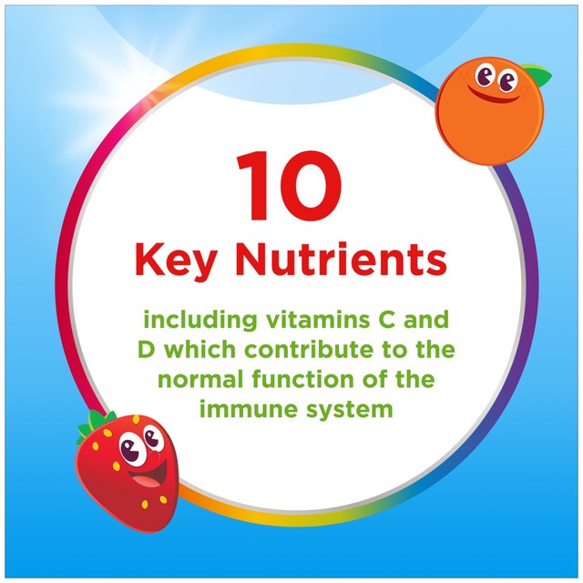 Centrum Kids Gummy Multivitamins Orange and Mixed Berry 30 Gummies - British product