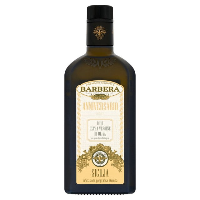 Barbera organic extra virgin olive oil (British brand)