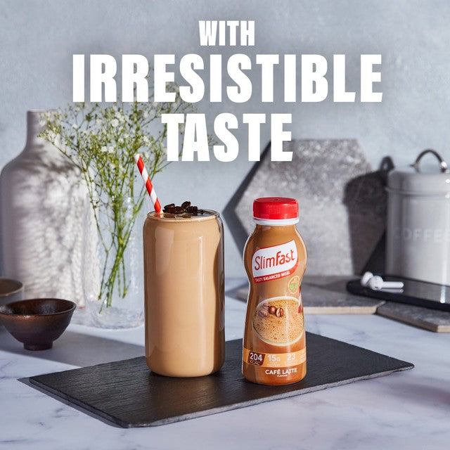SlimFast Cafe Latte shake 6x325ml multipack (British brand)