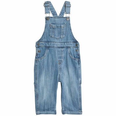 M&S Latzugoverall Dunkelblau Zweiteiliges Outfit 3-6 Monate