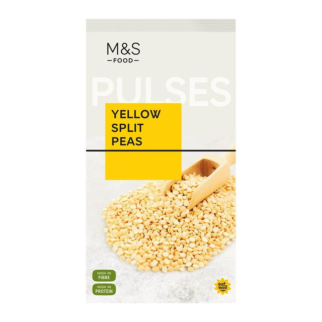 M&S yellow split peas 500g, imported from the UK