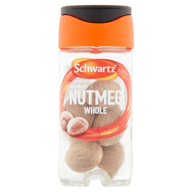 Schwartz whole nutmeg in glass jar 25g (British brand)