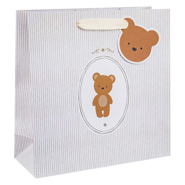 M&S Spencer Bear medium gift bag 23cm - British product
