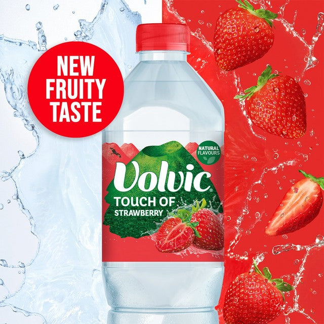 Volvic strawberry flavoured water 1.5L (British brand)