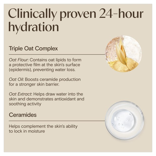 Aveeno Face Calm+Restore Oat Balm facial moisturiser 50ml - British product
