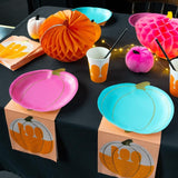 Talking Tables Pumpkin Halloween paper cups 8 pack (British brand)