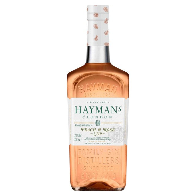 Haymans Peach and Rose Gin Cup 70cl, UK version