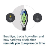 Philips Sonicare W2 brush head black 2+1 pack, imported from the UK