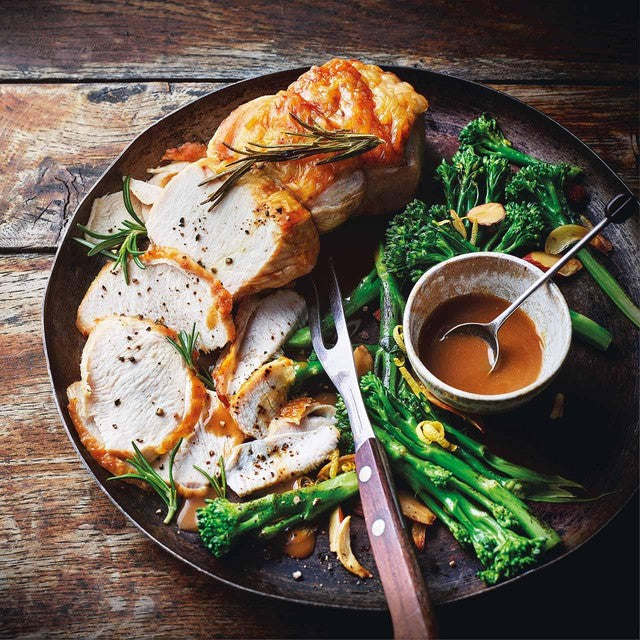 M&S British Oakham turkey breast joint frozen 500g, imported from the UK