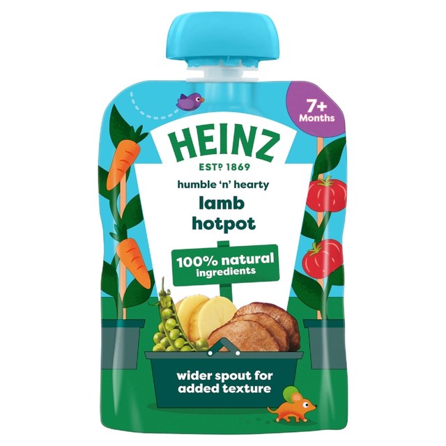 Heinz lamb hotpot baby food pouch - British product