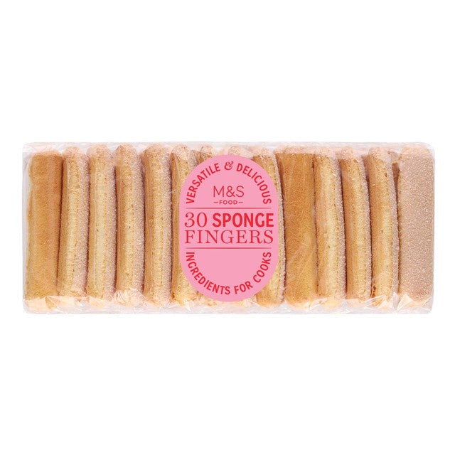 M&S sponge fingers 200g, imported from the UK