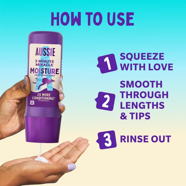 Aussie 3 Minute Miracle Moisture Conditioner 250ml - British product