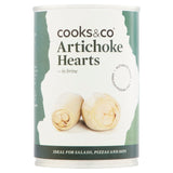 Cooks & Co artichoke hearts in brine 390g - British product