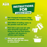 Oxo Garden Vegetable stock powder, imported from the UK