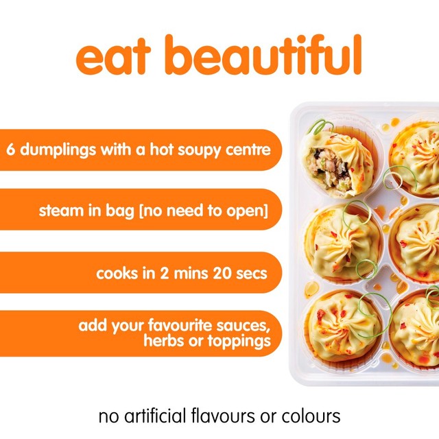 Itsu Chicken Soup Dumplings 168g, UK version