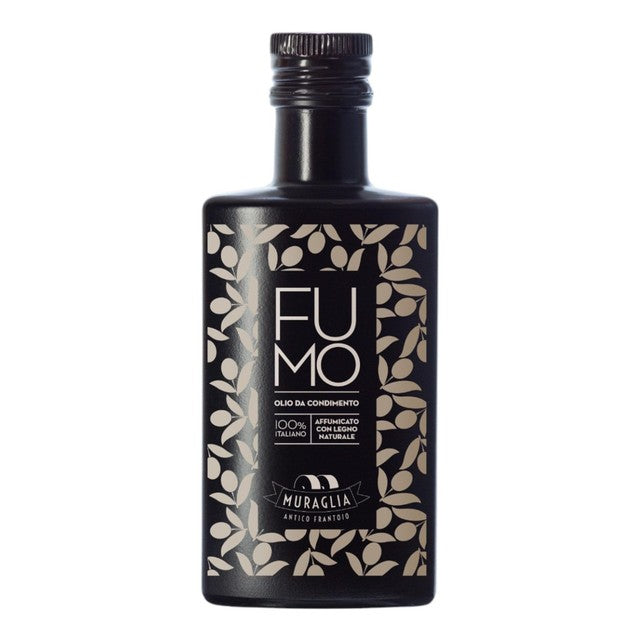 Muraglia Smoked Fumo extra virgin olive oil 250ml, imported from the UK