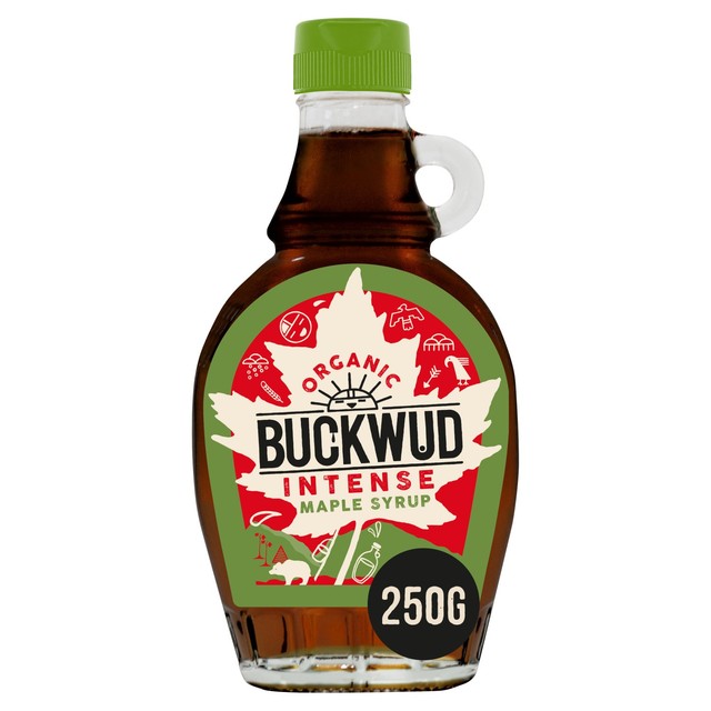 Buckwud intense dark maple syrup 250g - British product