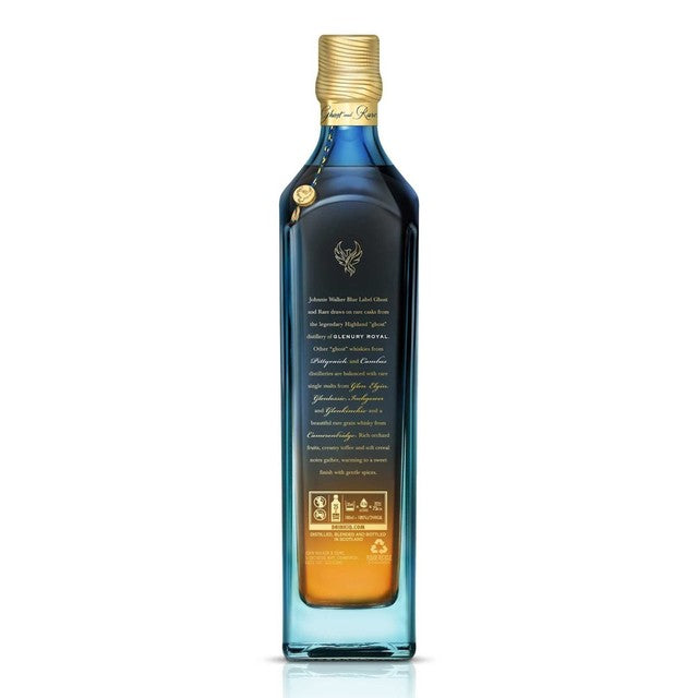 Johnnie Walker Blue Label Ghost & Rare Glenury Royal Limited Edition blended Scotch whisky 70cl, UK version