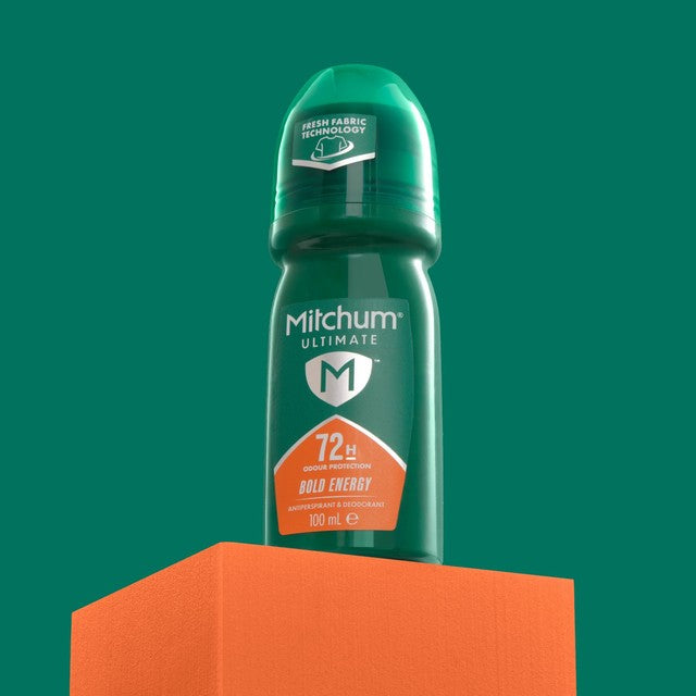 Mitchum roll-on deodorant Bold Energy (British brand)