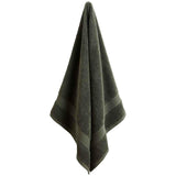 M&S pure cotton bath towel moss green 550 GSM, imported from the UK