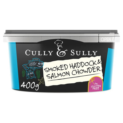 Cully & Sully geräucherter Schellfisch- &amp; Lachscremesuppe 400g