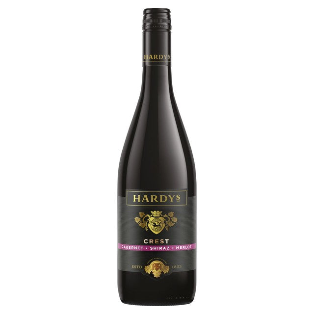 Hardys red wine Cabernet Shiraz Merlot blend 75cl, UK version
