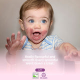 Little Freddie banana Greek style yoghurt baby food pouch 100g, UK version