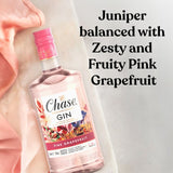 Chase Distillery Pink Grapefruit Gin 70cl - British product