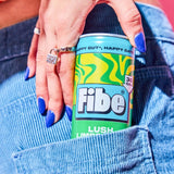 Fibe Lush Limeonade lemonade in 4 x 250ml cans - British product