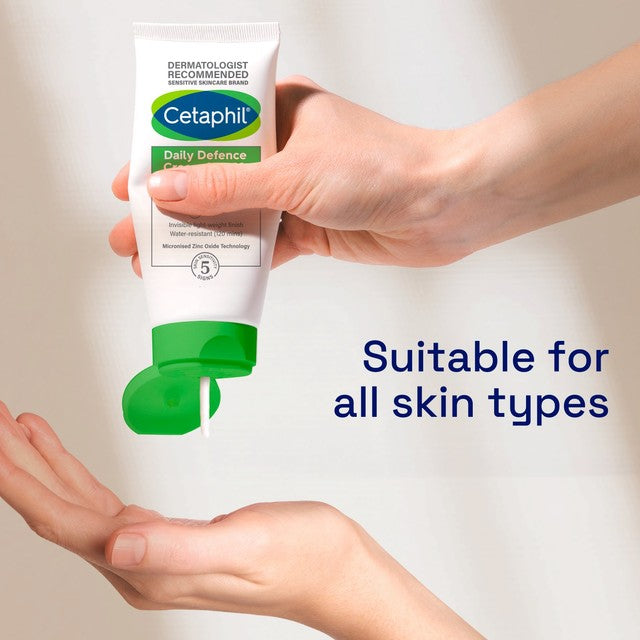Cetaphil Daily Defence Cream SPF 50 Sunscreen 50g - British product