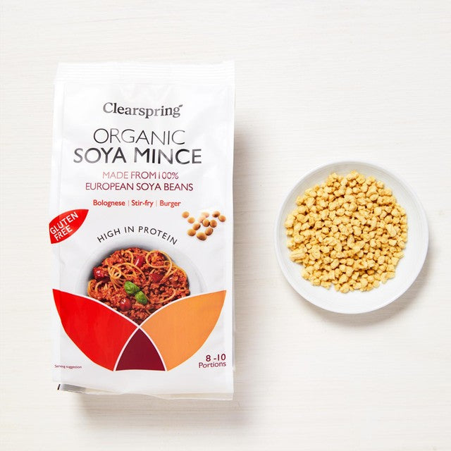 Clearspring Organic Soya Mince 250g - British product