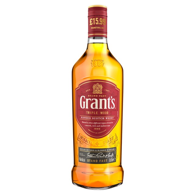 Grant's Triple Wood Scotch whisky 70cl, UK version