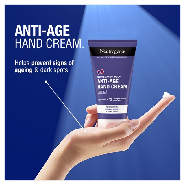 Neutrogena Hand Cream SPF20 75ml, imported from the UK