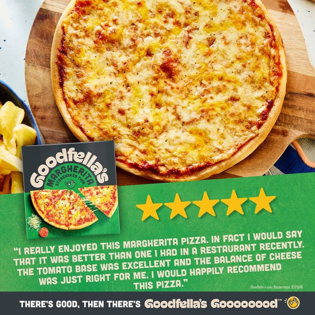 Goodfella's Margherita pizza 345g, UK version