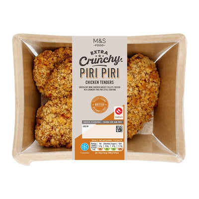 M&S M&S Extra Crunchy Piri Piri Kylling Tenders 300g - Kjøp online hos McGrocer
