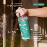Miniml mint window and glass cleaner spray 750ml, imported from the UK