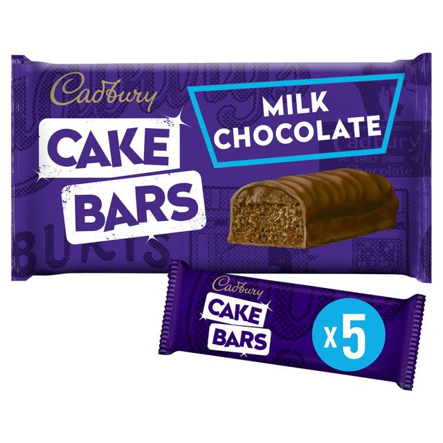 Cadbury milk chocolate cake bars pack of 5 - British product