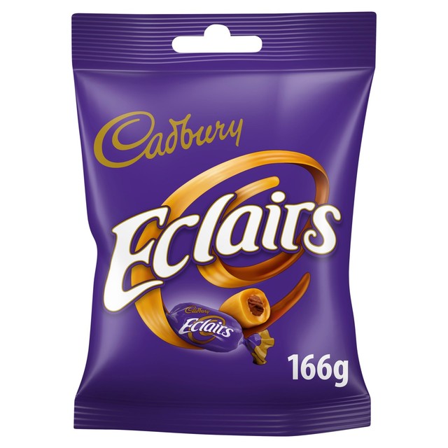 Cadbury Eclairs milk chocolate caramel 166g - British product