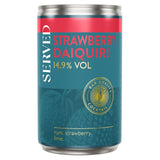 Served Strawberry Daiquiri premixed cocktail 125ml (British brand)