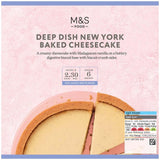 M&S baked vanilla cheesecake 530g, imported from the UK
