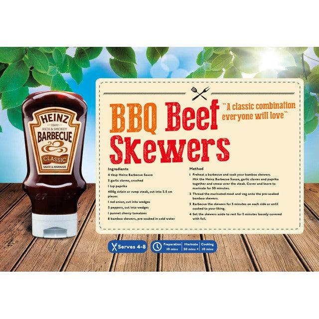 Heinz Classic barbecue sauce 480g, UK version