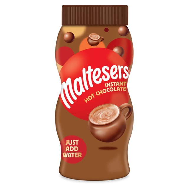 Maltesers instant hot chocolate 350g, imported from the UK