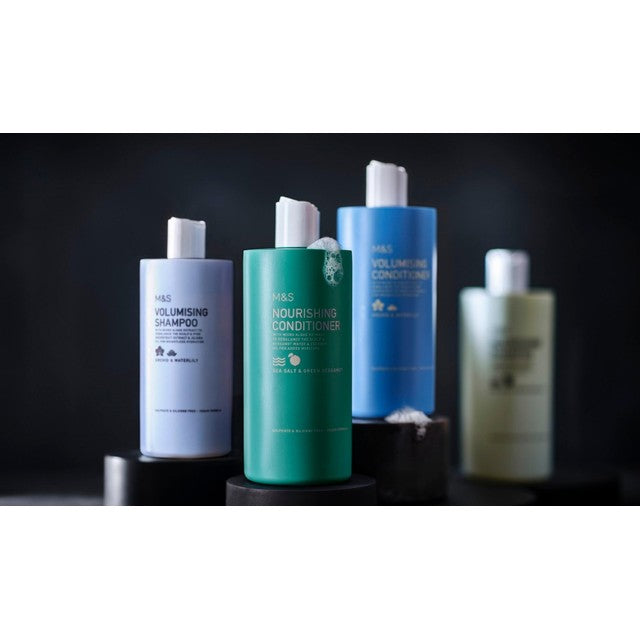 M&S Volumising Shampoo Orchid & Waterlily 450ml, imported from the UK
