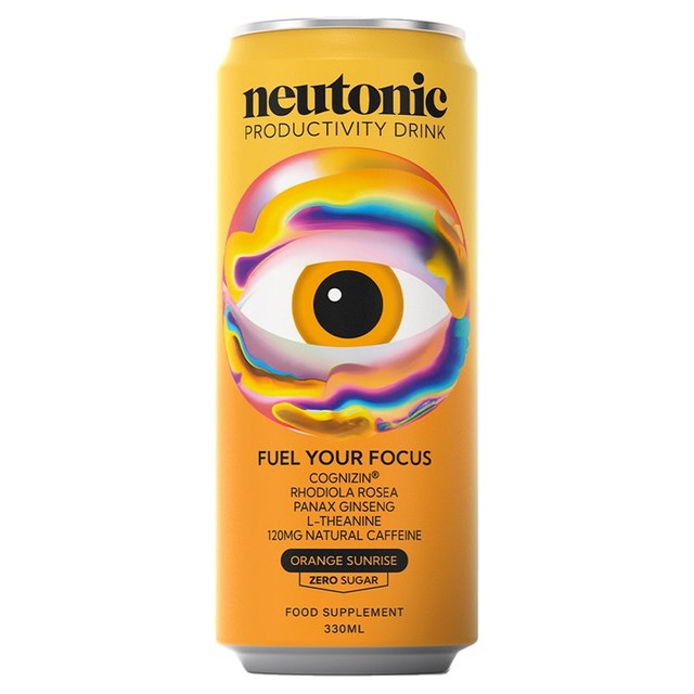 Neutonic productivity drink Orange Sunrise 330ml (British brand)