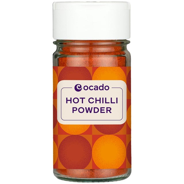 Ocado Hot Chilli Powder 45g, imported from the UK