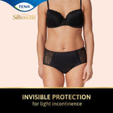 TENA Lady Silhouette washable incontinence underwear Black Size S (British brand)