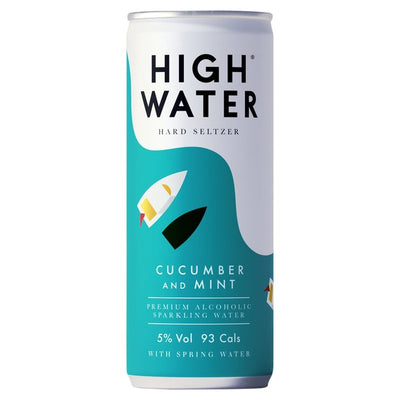 M&S High Water Cucumber & Mint Hard Seltzer 250ml- Buy online at McGrocer